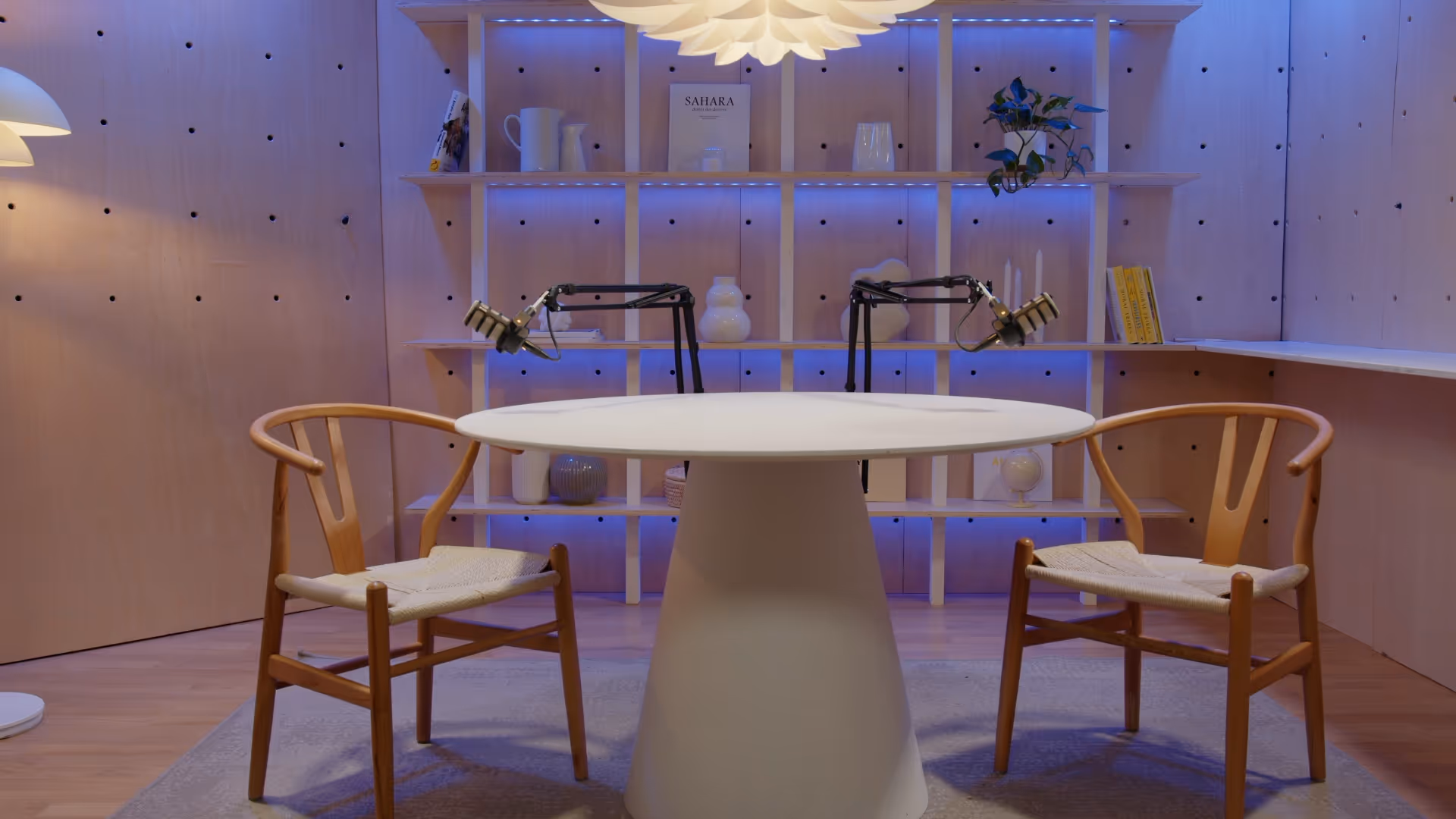 Studio Podcast Albastru